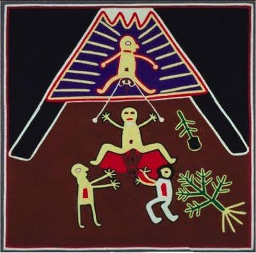 L'étrange coutume des Indiens Huichol pour partager la douleur pendant l'accouchement