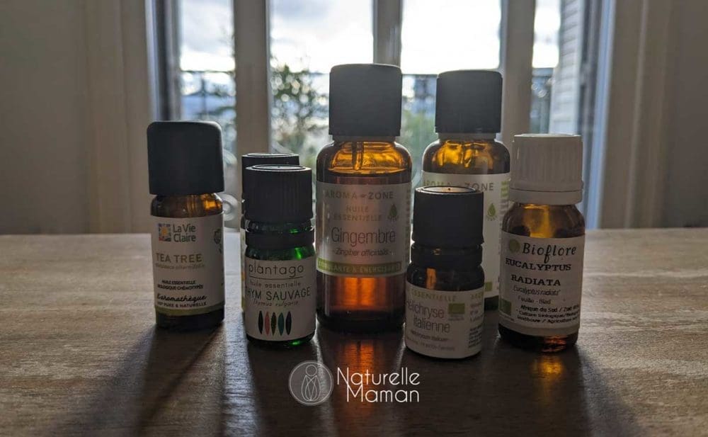Les bienfaits des huiles essentielles pendant la grossesse et leur utilisations possibles sur Naturelle Maman