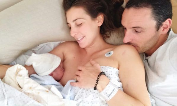Manon raconte son accouchement dans l'eau