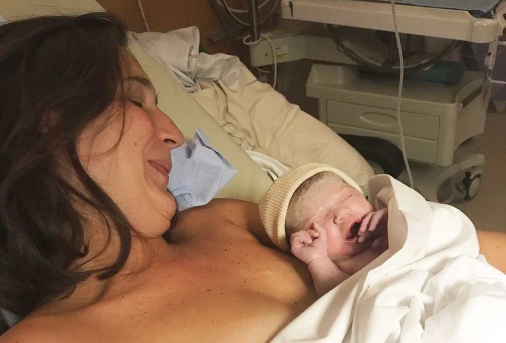 Récit d'accouchement sans péridurale sur Naturelle Maman