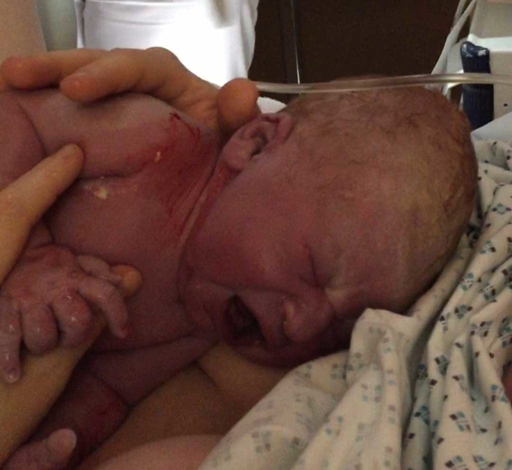 Récit de naissance douce de Célia "mon accouchement en Allemagne"