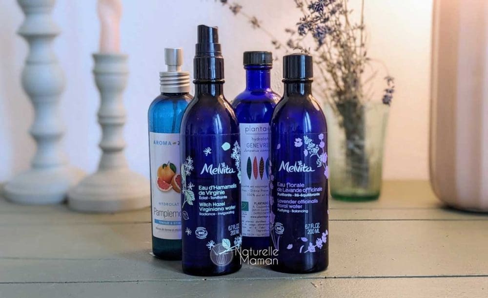 Les bienfaits des hydrolats aromatiques pour les femmes enceintes sur Naturelle Maman
