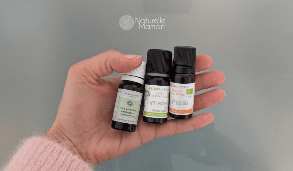 Les huiles essentielles pour soigner un enfant en cas de grippe - Les conseils de Naturelle MAman